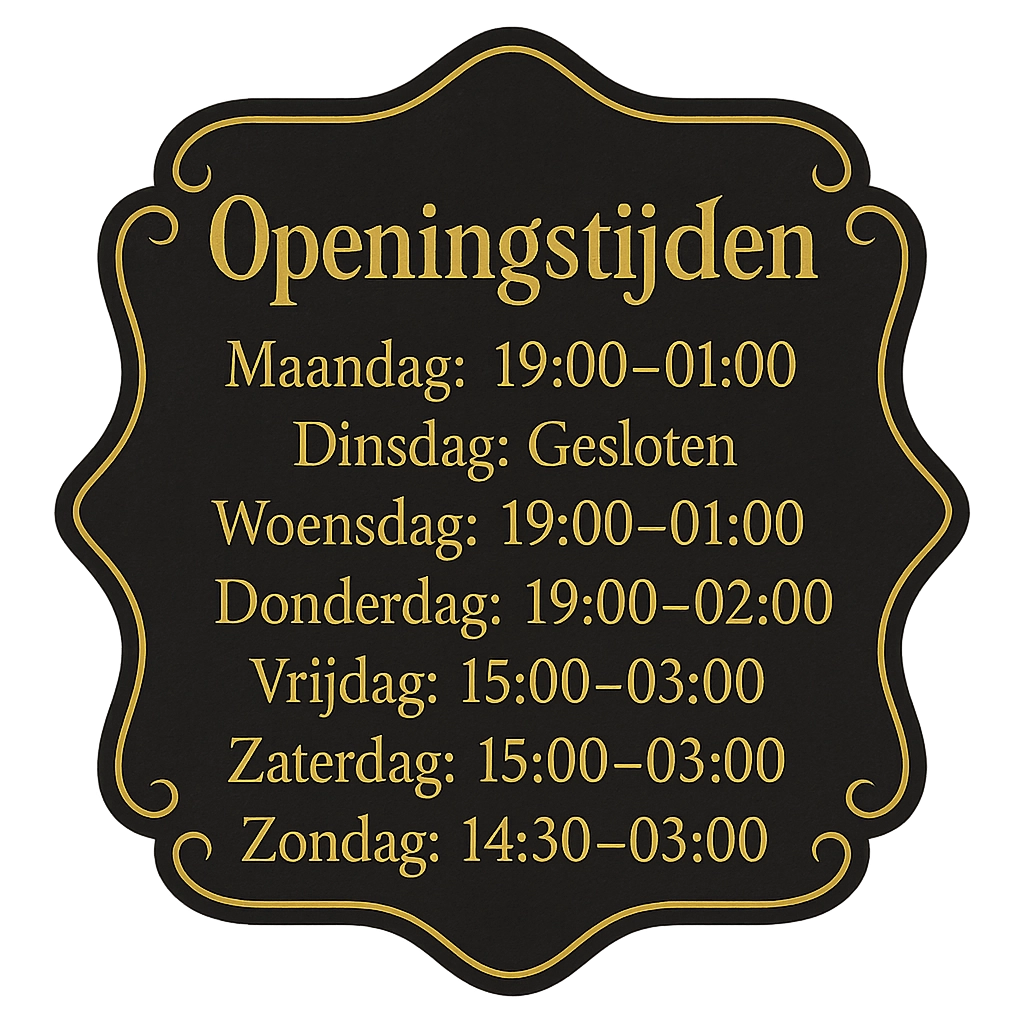 Openingstijden Barbier