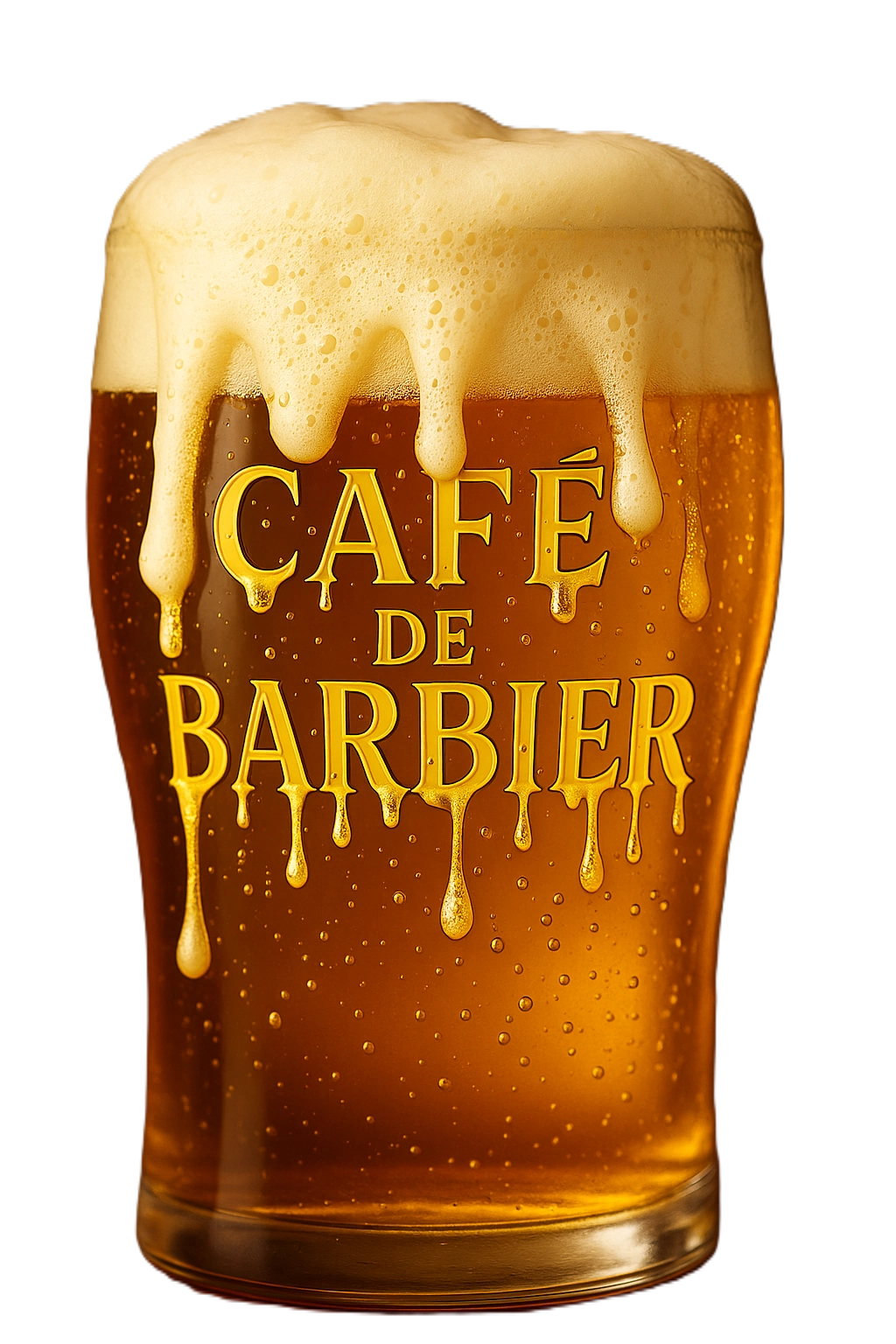 Café de Barbier bierglas